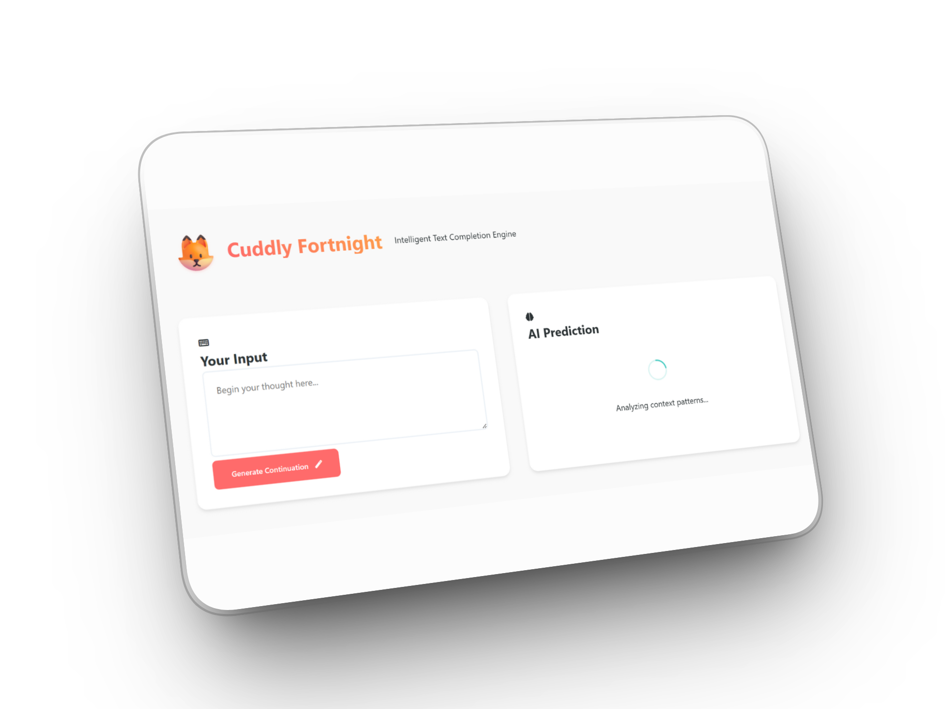 Abdullah Cuddly Fortnight AI Career Assistant Application | Multi-Platform Full-Stack Project